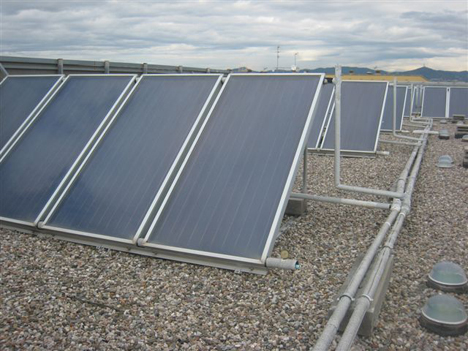 Instalación solar térmica