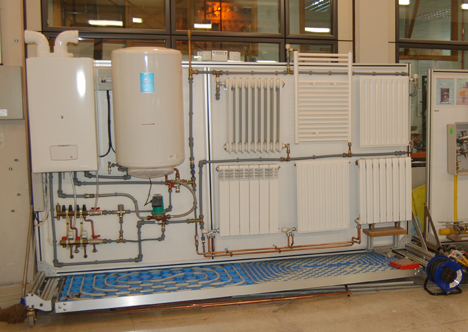 Instalación de calefacción y ACS