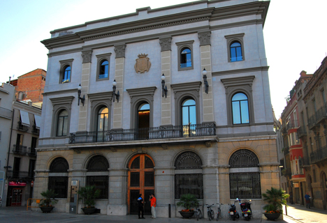 Fachada del Ayuntamiento de Igualada