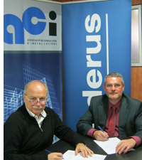 Firma del acuerdo de colaboración entre Buderus y ACI
