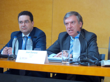 Javier Rodríguez, ACOGEN y José Donoso, UNEF