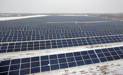 Proyecto fotovoltaico en Rumanía de Schneider Electric.