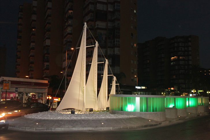 iluminacion plaza 