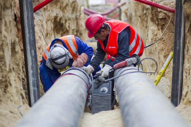 Veolia pone en marcha la red de calor Móstoles EcoEnergía, district heating. 