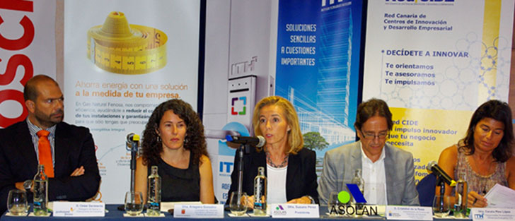 Jornada de Sostenibilidad y Eficiencia Energética celebrada en Lanzarote.