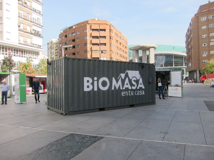 Biomasa en tu Casa llega a Madrid. 