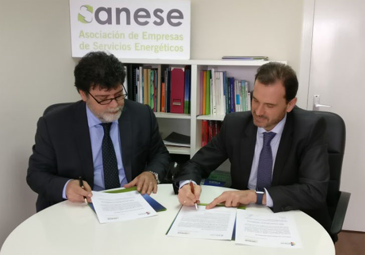 Apiem y Anese firman un acuerdo de colaboración para el intercambio de información y conocimientos entre instaladores y ESEs.