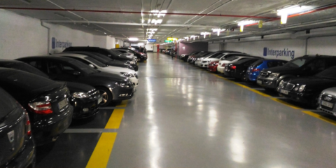 Aparcamientos más eficientes con Iluminación LED