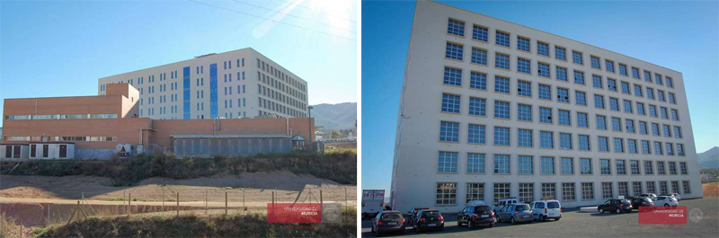 Laboratorio Investigación Biomédica (LAIB) del campus de Ciencias de la Salud, en El Palmar, de Murcia. 