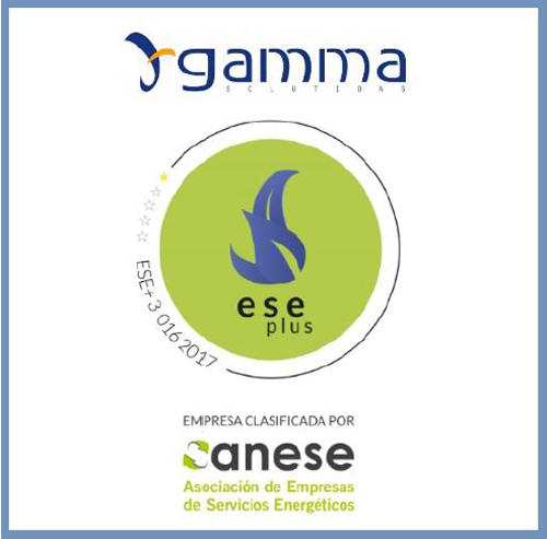 Sello ESE plus de Anese para Gamma Solutions. 