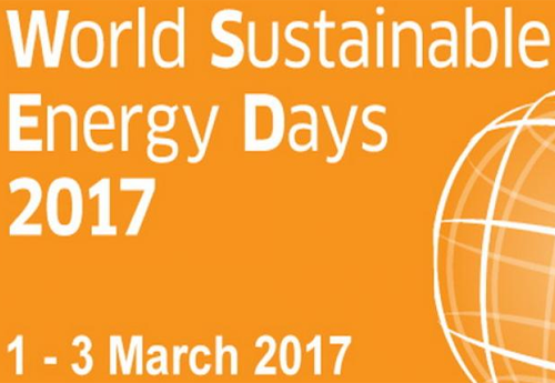 World Sustainable Energy Days 1-3 March 2017