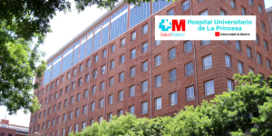 Exterior del Hospital La Princesa de la Comunidad de Madrid.