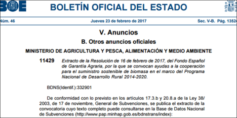 Subvenciones para proyectos sostenibles en el sector agroalimentario
