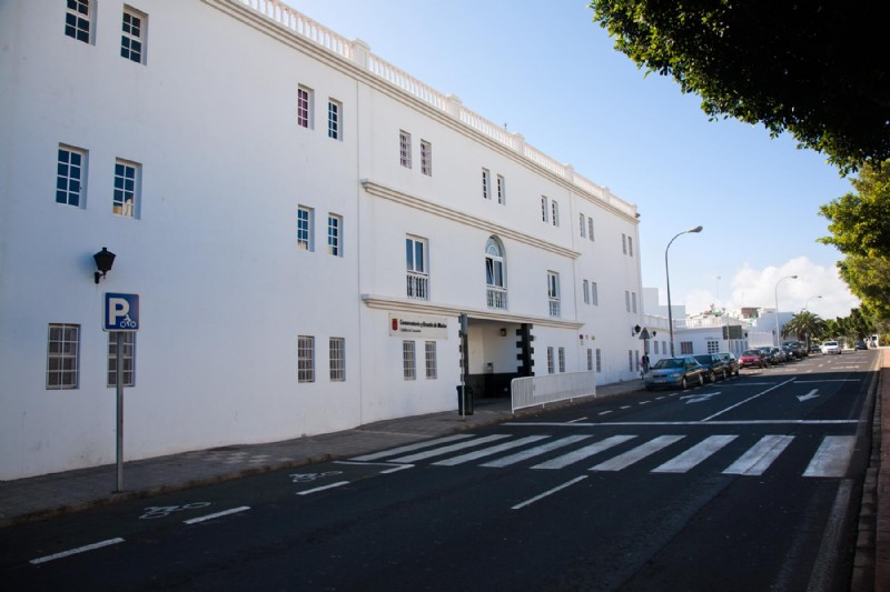 Fachada del Conservatorio Insular del Cabildo de Lanzarote