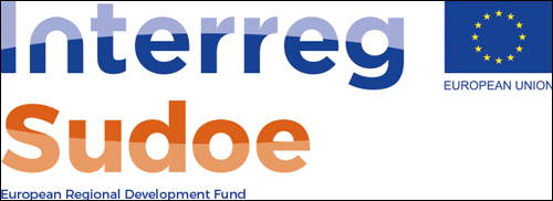 Logo de Interreg Sudeo. 