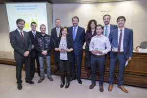 Entrega de los Reconicimienetos Red Eléctrica Eficiente.