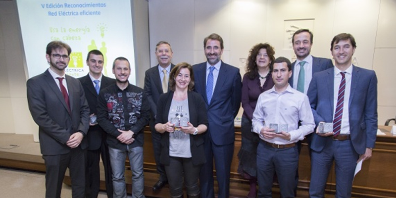 Acto de entrega de los premios a los mejores proyectos de eficiencia energética de 2016. Red Eléctrica de España.