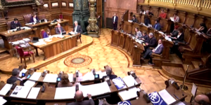 Plenario del Ayuntamiento de Barcelona.
