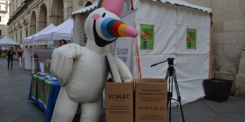 Éxito de la campaña para fomentar el Reciclaje Responsable de RAEE en Sevilla