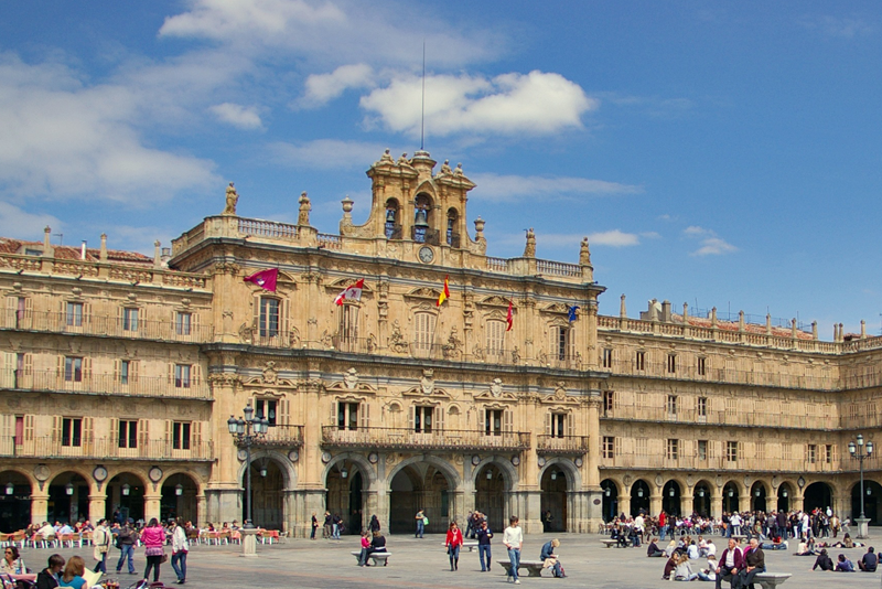 Plaza Salamanca. Ayuntamiento de Salamanca. 