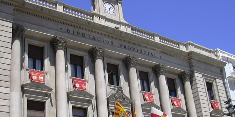 Sede de la Diputación Provincial de Zaragoza.