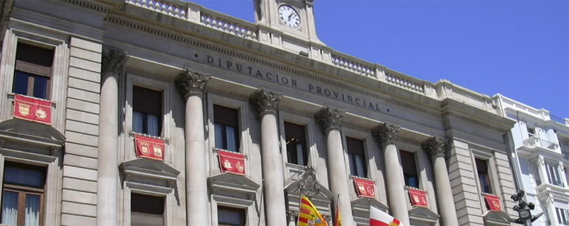 Sede de la Diputación Provincial de Zaragoza. 