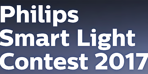 Anuncio del Concurso Phiplips Smart Light Contest 2017.