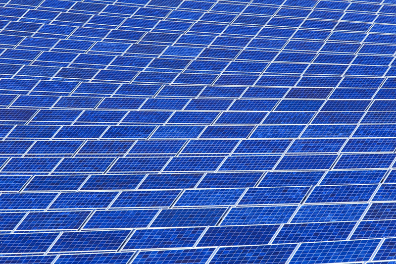 Huerto solar fotovoltaico. 