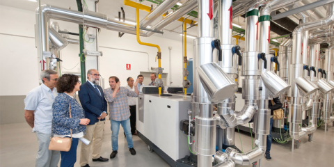 Geotermia y gas natural para hacer más sostenible una clínica pública de Navarra