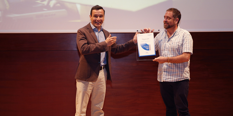 Entrega del Premio Endesa Sostenibilidad y Eficiencia Energética a empresa valenciana.