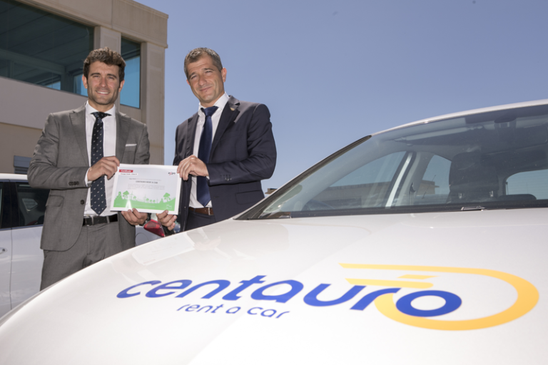 Las oficinas de Centauro Rent a Car reciben la