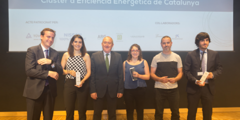 El Clúster de Eficiencia Energética de Cataluña premia el talento académico en la V Nit de l’Eficiència