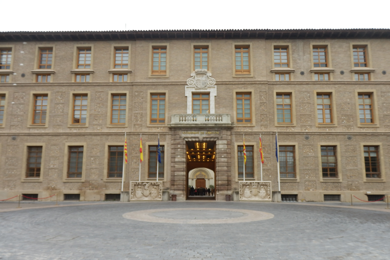 Sede del Gobierno de Aragón. 