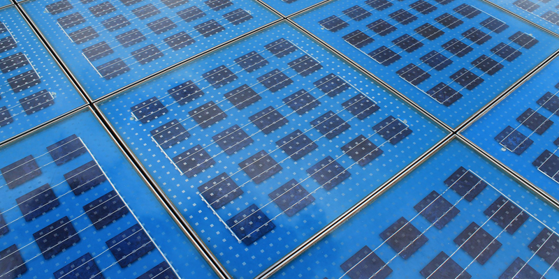 Células solares. Panel fotovoltaico.