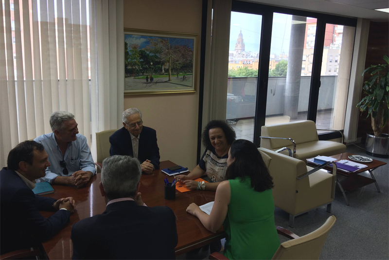 Reunión celebrada entre Región de Murcia y FREMM. 