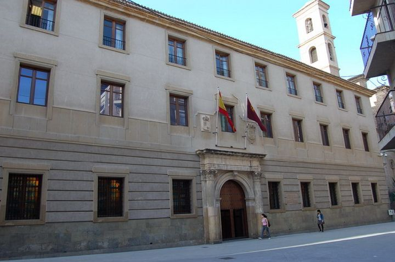 Palacio de San Esteban, sede de la Presidencia del Gobierno de la Región de Murcia.