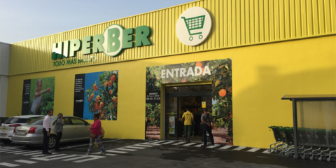 La cadena Hiperber mejora la Eficiencia Energética de 37 de sus supermercados