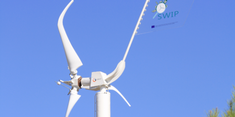 CIRCE presenta en Zaragoza el prototipo de miniaerogenerador desarrollado en el Proyecto SWIP