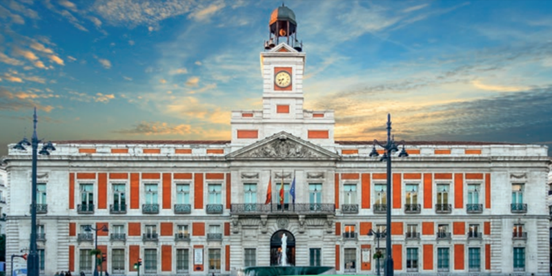 Real Casa de Correos. Sede de la Presidencia del Gobierno de la Comunidad de Madrid.