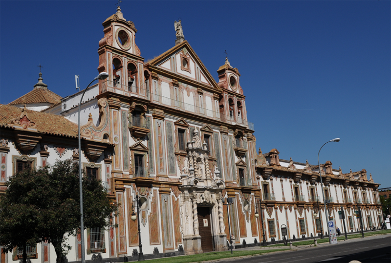 Exterior del Palacio de la Merced, actual sede de la Diputación Provincial de Córdoba. 