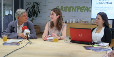 Greenpeace presenta su informe sobre el papel de la ciudadanía en la Transición Energética