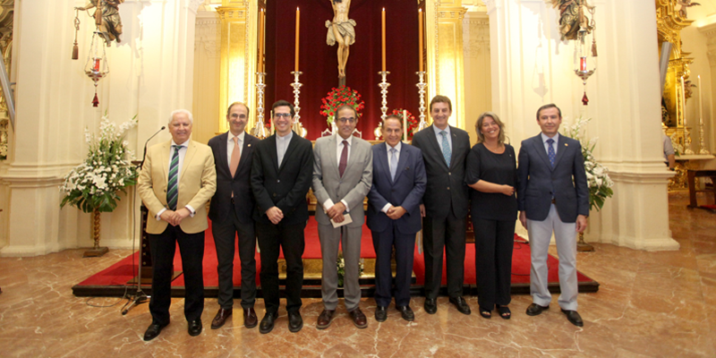 Acto de inauguración de la nueva iluminación de alta eficiencia energética de la Capilla de la Universidad de Sevilla.