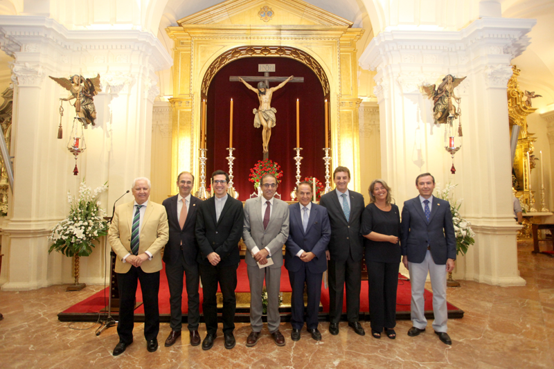 Acto de inauguración de la nueva iluminación de alta eficiencia energética de la Capilla de la Universidad de Sevilla. 