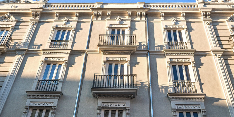 Fachada edificio residencial. Generalitat Valenciana.