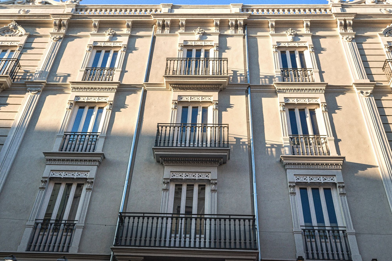 Fachada edificio residencial. Generalitat Valenciana. 