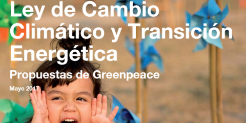 Greenpeace propone una Ley de Cambio Climático que conduzca a un sistema energético 100% Renovable