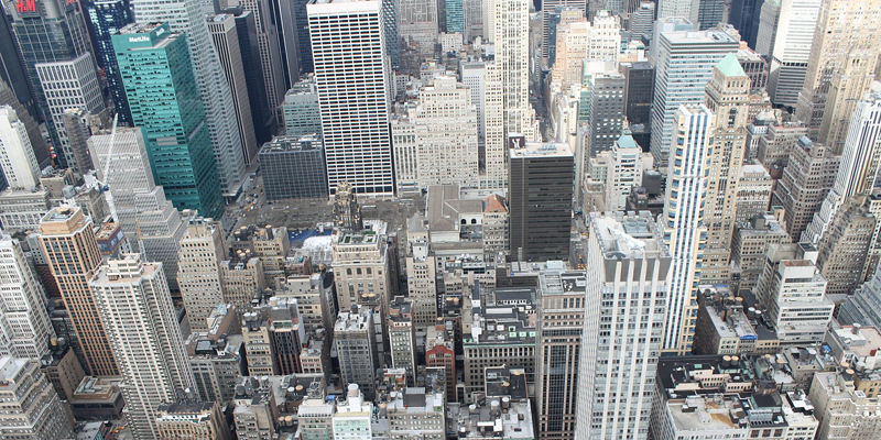 Vista de Nueva York desde Empire State Building.