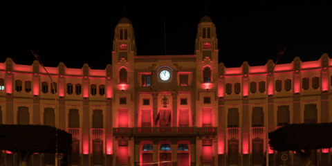 Schréder Socelec ilumina la fachada del Palacio de la Asamblea de Melilla