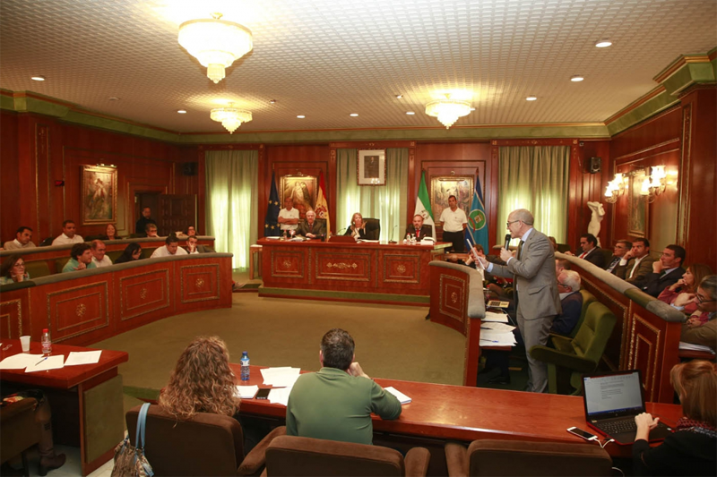 Pleno del Ayuntamiento de Marbella. 