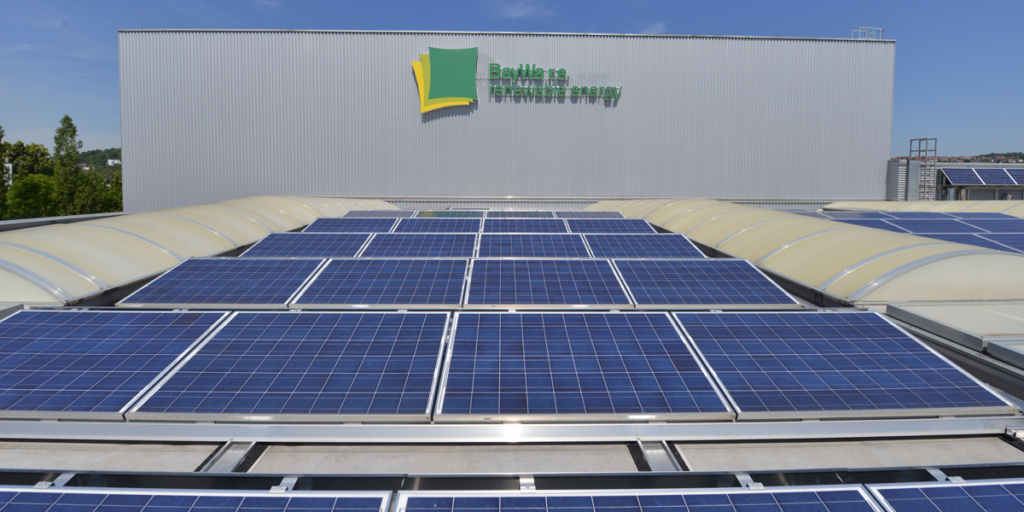 Instalación solar fotovoltaica en BayWa r.e.